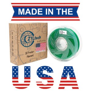 Filamento PLA Verde 1KG para Impresoras 3D