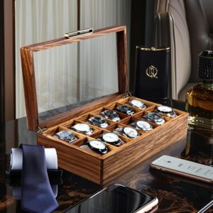 Caja de Lujo para 12 Relojes