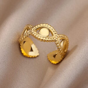 Anillo de Ojos Dorado