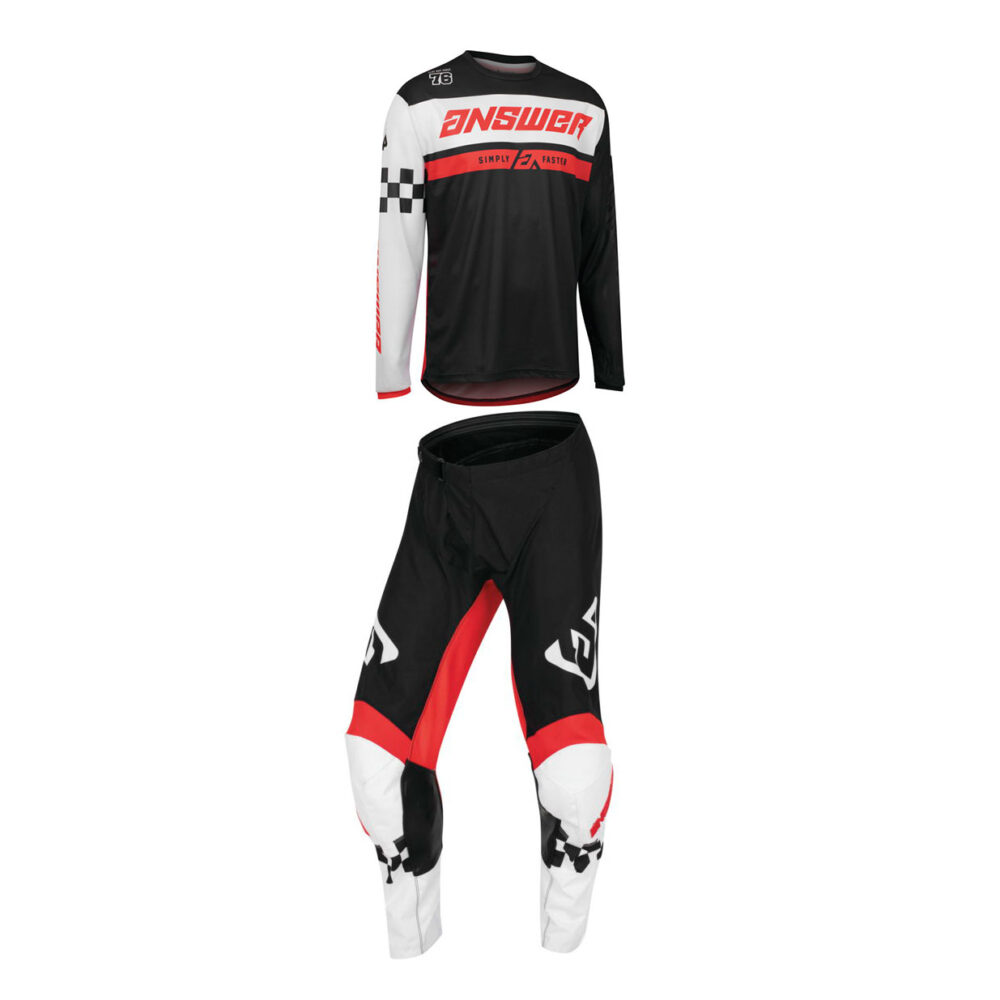 Traje Answer Negro Talla XL y 32/34