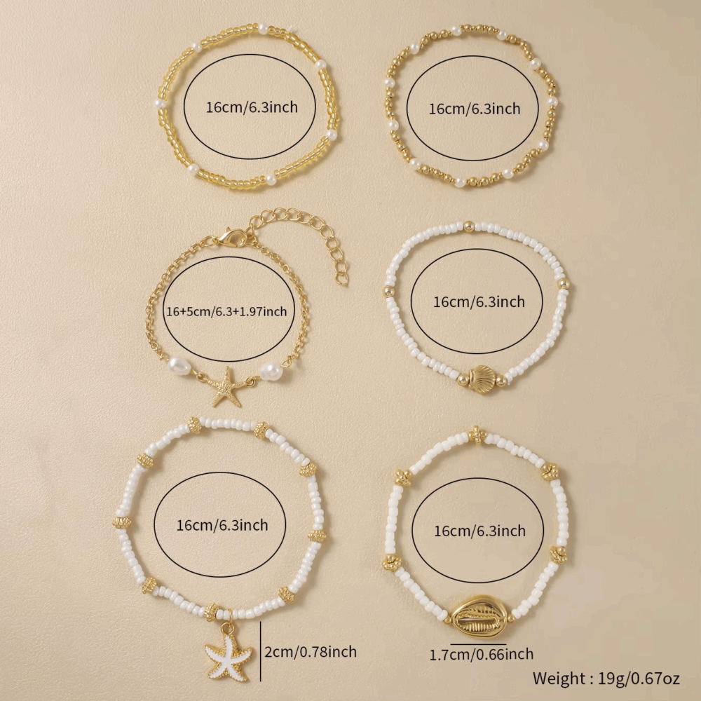 Set de pulseras Starfish Shell - Imagen 4
