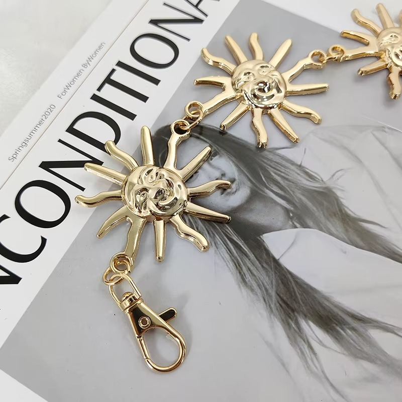 Cinturón Cadena Vintage “Sun Impress” – Dorado - Imagen 4