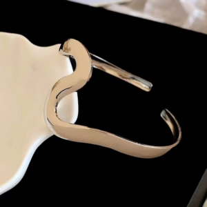 Brazalete Ola de Mar – Dorado & Plateado