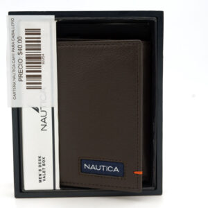 Cartera Nautica Cafe para Caballero