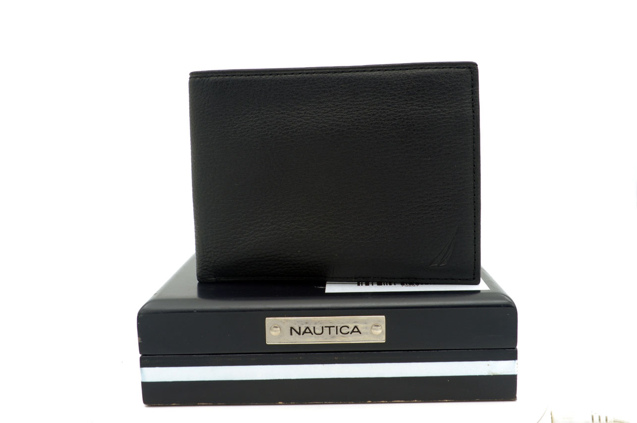 Cartera Nautica Negra para Caballero - Imagen 2