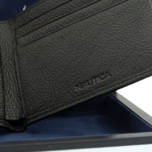 Cartera Nautica Negra para Caballero