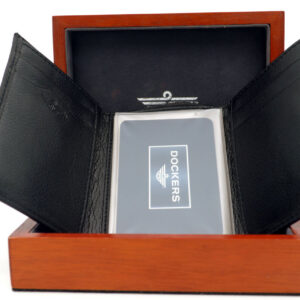 Cartera Dockers Negra para Caballero