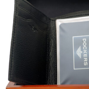 Cartera Dockers Negra para Caballero