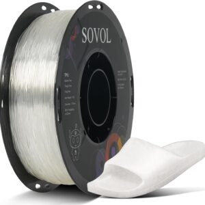 Filamento TPU Transparente 1KG para Impresoras 3D