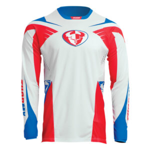 Camisa Thor Pulse Blanco/Azul Talla M