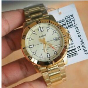 Reloj CASIO Dorado MTP-VD01G-9E para Caballero