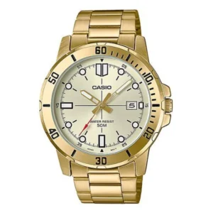 Reloj CASIO Dorado MTP-VD01G-9E para Caballero