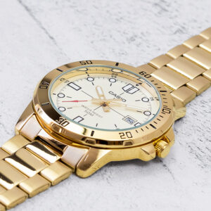 Reloj CASIO Dorado MTP-VD01G-9E para Caballero